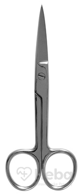 NOŽNICE CHIRURGICKÉ ROVNÉ HROTNATÉ 18 cm