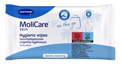 MoliCare SKIN Hygienické obrúsky