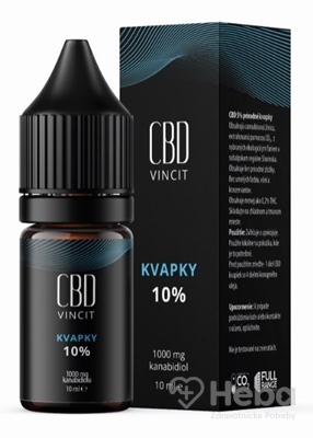 CBD Vincit kvapky 10%