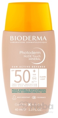 BIODERMA Photoderm NUDE Touch MINERAL SPF 50+