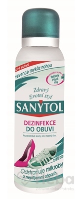 SANYTOL DEZINFEKCIA Do obuvi Sprej