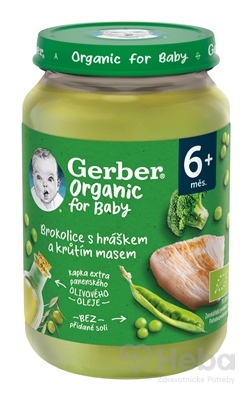 Gerber Organic Mäsovo-zeleninový príkrm