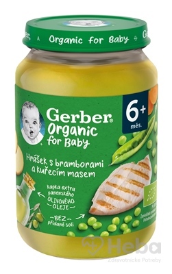 Gerber Organic Mäsovo-zeleninový príkrm