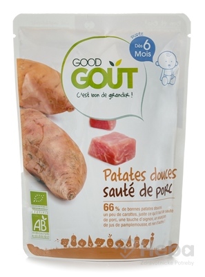 Good Gout BIO Sladké zemiaky s bravčovým mäsom