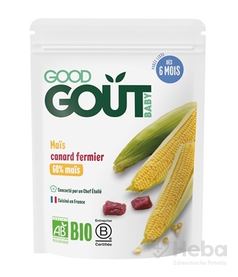Good Gout BIO Kukurica s kačacím mäsom