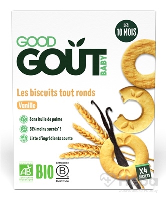 Good Gout BIO Vanilkové kolieska