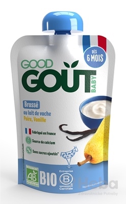 Good Gout BIO Vanilkový dezert s hruškou