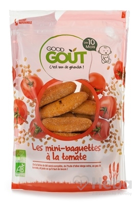 Good Gout BIO Mini bagetky s paradajkami