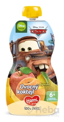 Hami Disney Cars kapsička Ovocný koktejl