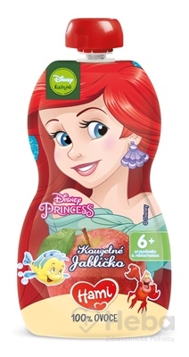 Hami Disney Princess ovocná kapsička Jabĺčko