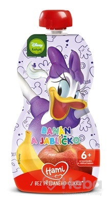 Hami Disney Daisy kapsička BANÁN A JABĹČKO