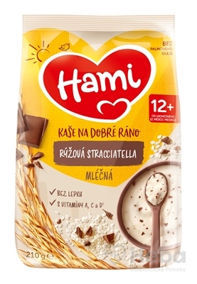 Hami mliečna kaša ryžová stracciatella