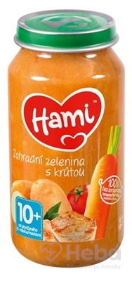 Hami príkrm Záhradná zelenina s morkou