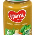 Hami príkrm Špenát s morskou treskou