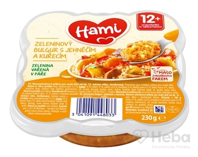 Hami príkrm Zeleninový bulgur s jahňacím a kuracím
