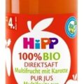 HiPP 100 % BIO Ovocna šťava s karotkou