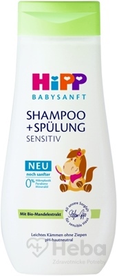 HiPP BABYSANFT Detský ŠAMPÓN s kondicionérom