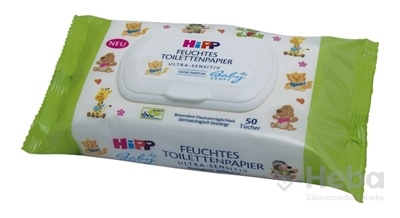 HiPP BABYSANFT Vlhčený toaletný papier