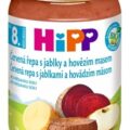 HiPP BIO Červená repa s jablkami a hovädzím mäsom