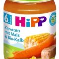 HiPP Príkrm BIO Mrkva s kukuricou a teľacím mäsom