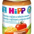 HiPP BIO Cestoviny s rajčinami a teľacím mäsom