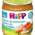 HiPP Príkrm BIO Zelenina a ryža s kuracím mäsom