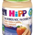 HIPP BIO KAŠA Dobrú noc S keksami a jablkami
