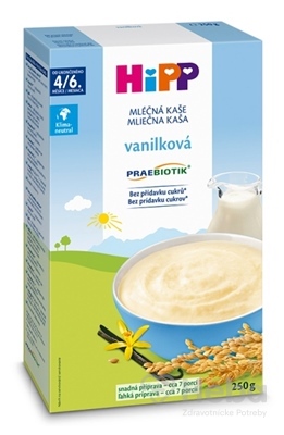 HiPP Mliečna prvá KAŠA PRAEBIOTIK vanilková