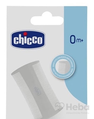 CHICCO Hrebeň na vyčesávanie mliečnych chrást