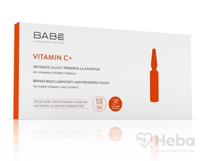 BABÉ VITAMÍN C+ ROZTOK V AMPULKÁCH