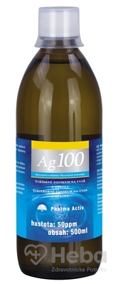 Pharma Activ Koloidné striebro Ag100