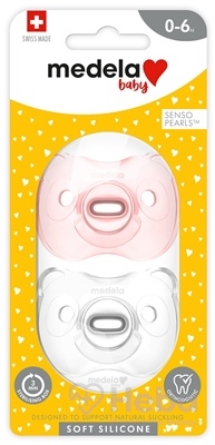 MEDELA baby cumlík SOFT SILICONE Girl