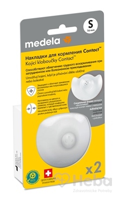 MEDELA Kontaktné dojčiace klobúčiky v krabičke