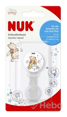 NUK Stuha na cumlík DISNEY Macko Pú