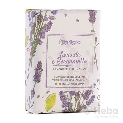 Iteritalia Rastlinné mydlo Levanduľa a Bergamot
