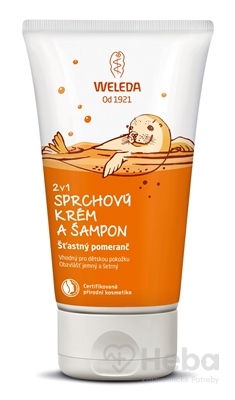 WELEDA 2v1 Sprchový krém a šampón