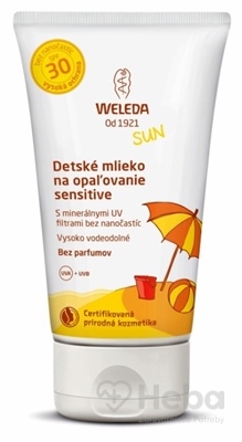 WELEDA SUN Detské mlieko na opaľovanie SPF 30