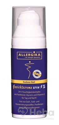 ALLERGIKA KRÉM NA TVÁR UREA 5%