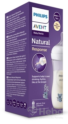 AVENT FĽAŠA Natural Response 260 ml
