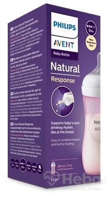 AVENT FĽAŠA Natural Response 260 ml