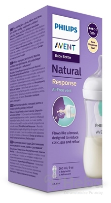 AVENT FĽAŠA Natural Response 260 ml
