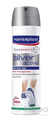 Hansaplast SILVER Active Sprej na nohy