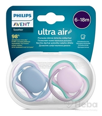 AVENT CUMLÍK Ultra air 6-18m dievča