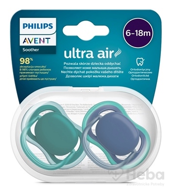 AVENT CUMLÍK Ultra air 6-18m chlapec
