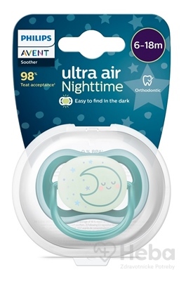 AVENT CUMLÍK Ultra air 6-18m nočný