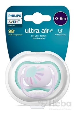 AVENT CUMLÍK Ultra air 0-6m dievča