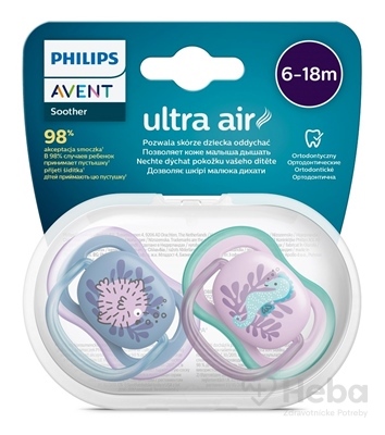 AVENT CUMLÍK Ultra air 6-18m dievča