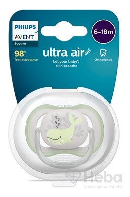 AVENT CUMLÍK Ultra air 6-18m chlapec