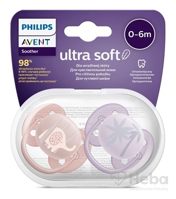 AVENT CUMLÍK Ultra Soft Premium 0-6m dievča