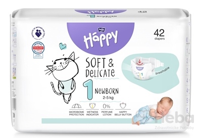 bella HAPPY Soft&Delicate 1 Newborn